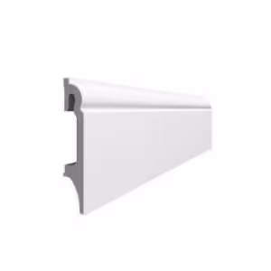 Obrazek Listwa przypodłogowa Espumo 80 biała ESP301 2.4M