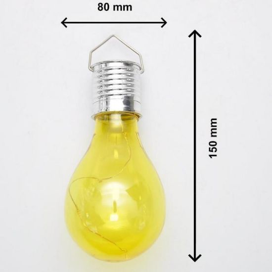 Obrazek Lampa solarna GLE90899 LED – M, D:8cm, H: 15cm