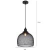Obrazek Lampa 15047H6 black LW1