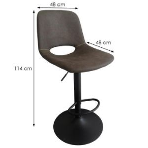 Obrazek Krzesło Barowe Darren Lr-8001 C.Brąz