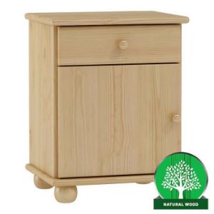 Obrazek Szafka nocna sosna gładka