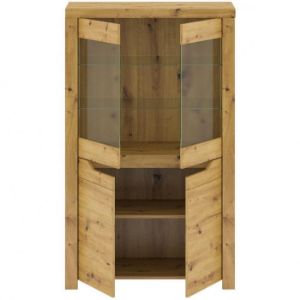 Obrazek Witryna czterodrzwiowa Luna C 4D dąb wotan