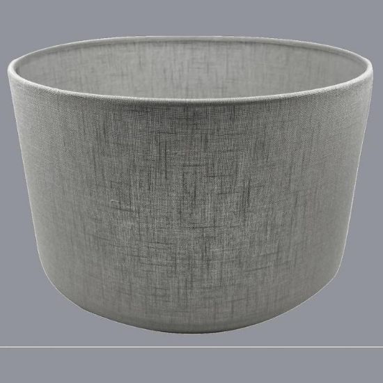 Obrazek Abażur walec 9702 popiel D40