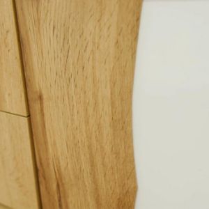 Obrazek Komoda Wood 03  130 biała/wotan