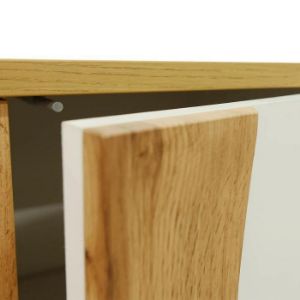 Obrazek Komoda Wood 03  130 biała/wotan