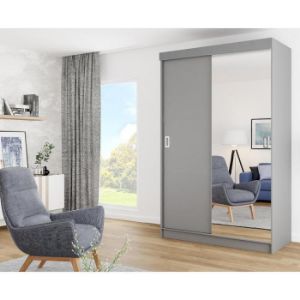 Obrazek Szafa Bill 1L lustro 138 grafit