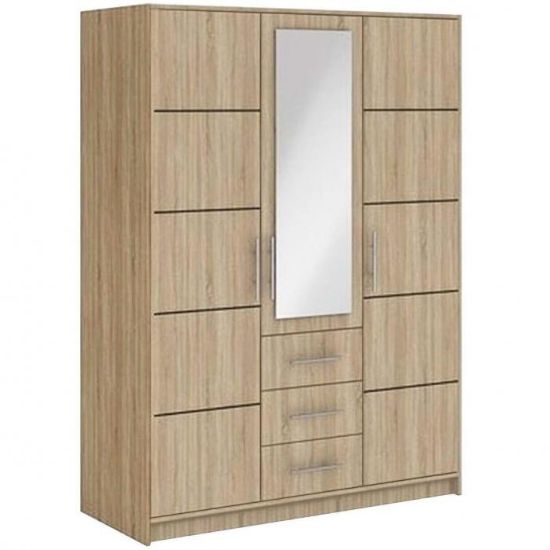 Obrazek Szafa Bali D3 147 cm dąb sonoma 