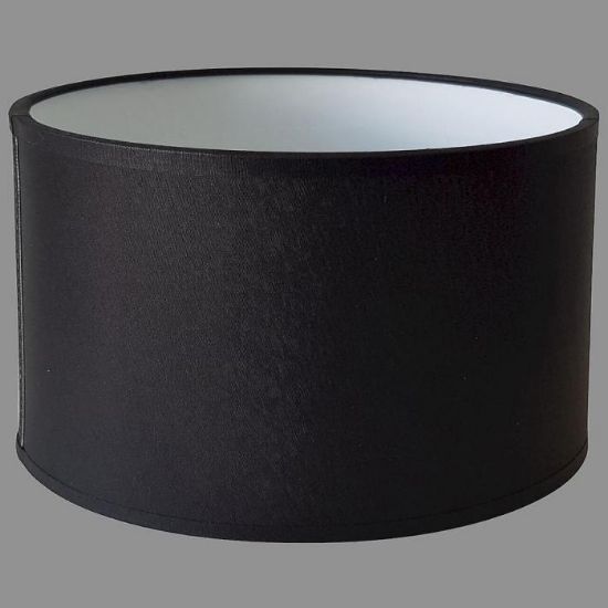Obrazek Abażur Walec 9394 Czarny D40 Lp