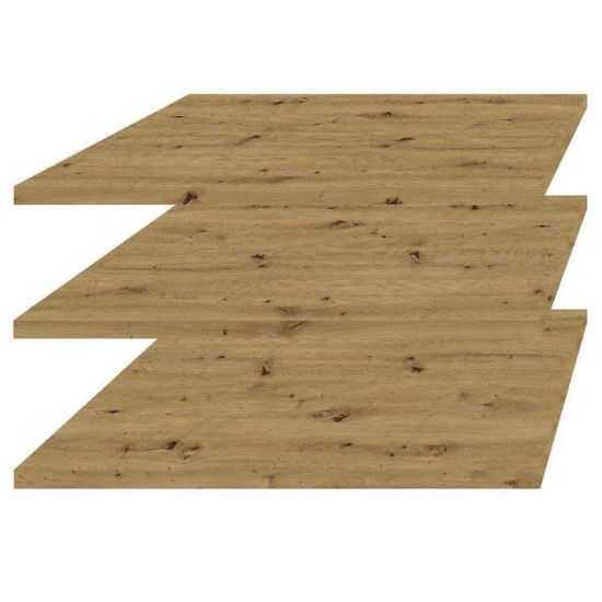 Obrazek Półki Sigma 02 do szafy przesuwnej-3szt artisan