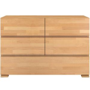 Obrazek  Komoda Drewniana Bukowa 5s Skandica Vestre Naturalny 