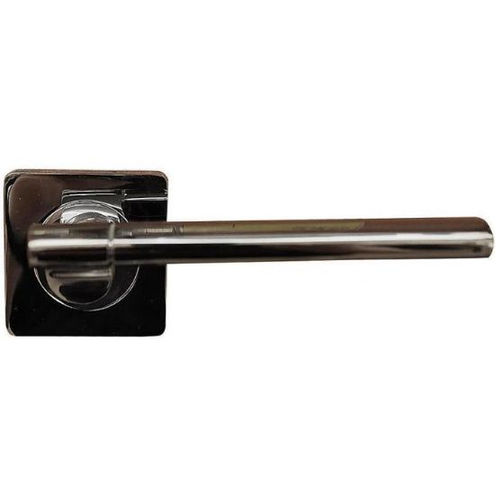 Obrazek Klamka drzwiowa GRACE ZR13 nikiel/czarny