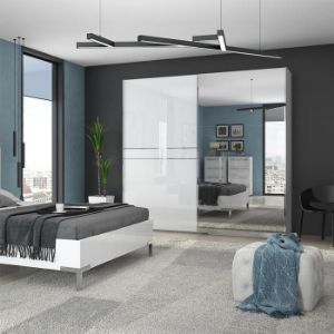 Obrazek Szafa Piano PK231-OG/PN-70/KA/70 crystal white