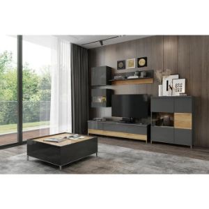 Obrazek Półka Onyx VP90/ON anthracite/pacific walnut