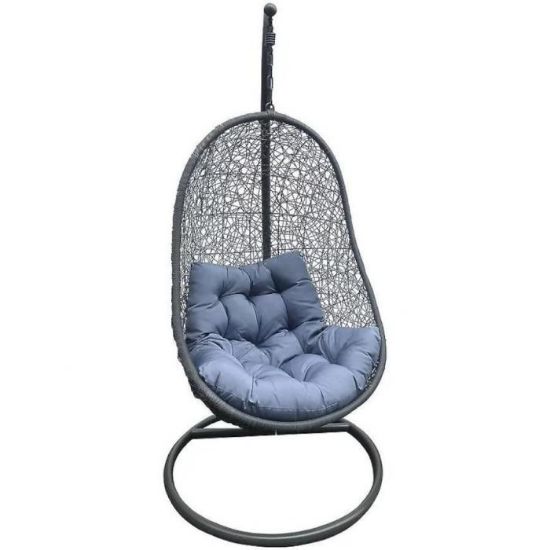 Obrazek Fotel wiszący Kongo szary z poduszką