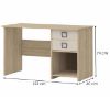 Obrazek Biurko Kiki KS6-BK/KI-01 beech/sand 