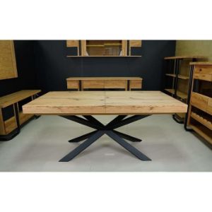 Obrazek Stół St-07 160x90+60 dąb sękaty