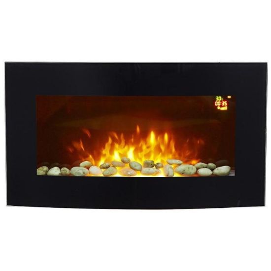 Obrazek Kominek elektryczny wiszący ELENA 2000W