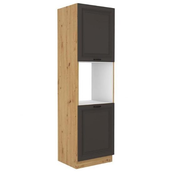 Obrazek Szafka kuchenna STILO grafit mat/artisan 60dp-210 2f