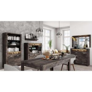 Obrazek Stół duży Indianapolis 160+40 jesion ciemny