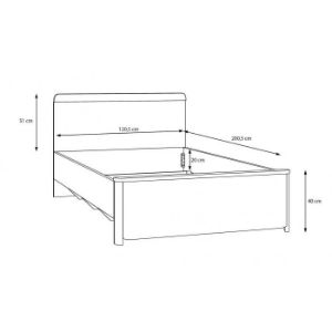 Obrazek Łóżko Surfinio SFNL1121-M378