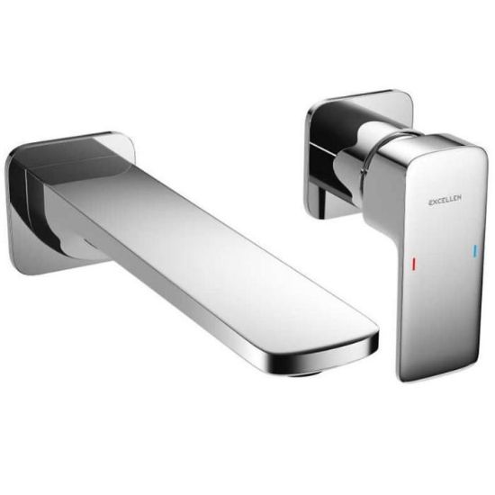 Obrazek Bateria umywalkowa podtynkowa Keria chrom Arex 2014CR