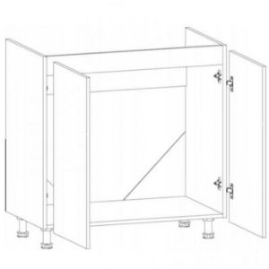 Obrazek Szafka kuchenna Gardena D80Z grey