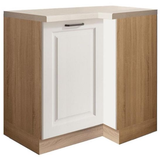 Obrazek Szafka Kuchenna Smart 15D Lewa Sonoma/Biały Mat