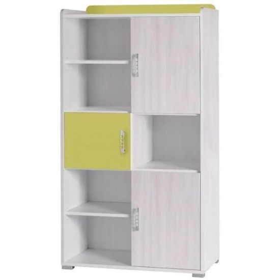 Obrazek Regał Nemo 4 P jesion werona/seledyn