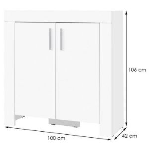 Obrazek Komoda Cezar 10 Biały