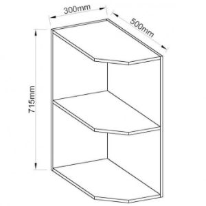 Obrazek Szafka kuchenna Vigo dąb lancelot 30D ZAK BB