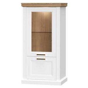 Obrazek Witryna Tara-V2S white/pacific walnut