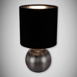 Obrazek Lampa Perlo E14 silver/black 03290 LB