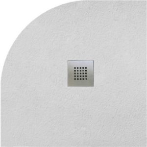 Obrazek Brodzik półokrągły Opal 90/90/2.6 biały