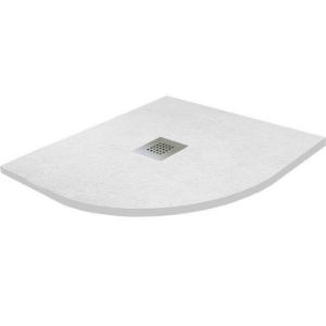 Obrazek Brodzik półokrągły Opal 90/90/2.6 biały