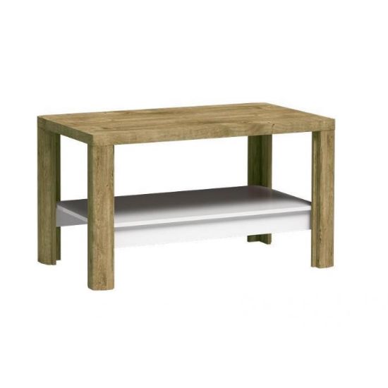 Obrazek Ława Livinio L13 ribbeck/biały połysk