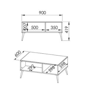 Obrazek Ława Goldin 08 biały