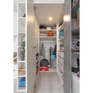 Obrazek Regał Sigma Si4 Biały Lux/Beton