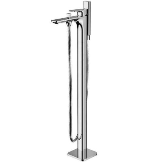 Obrazek Bateria wannowa wolnostojąca Keria chrom Arex 2055CR