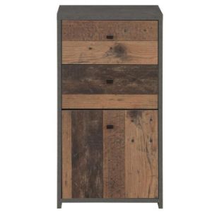 Obrazek  Komoda Best Chest Old Wood Vin/Beton 