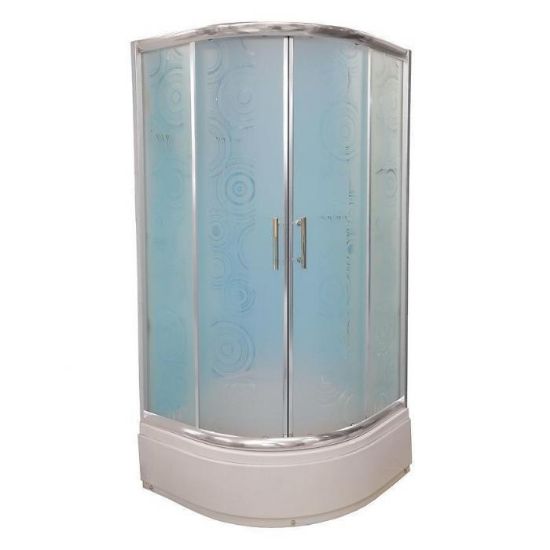 Obrazek Kabina natryskowa półokrągła A1900W 90/170 RING