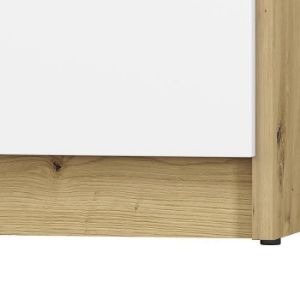 Obrazek Regał 60 Fini 03 dąb artisan/biały/antracyt