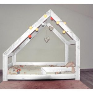 Obrazek Łóżeczko Domek Biały