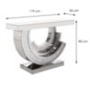 Obrazek Konsola mirror 119x36x80 lustro