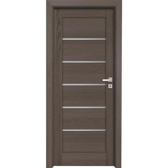Obrazek Drzwi wewnętrzne Donato 4 80L antracyt klucz