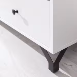 Obrazek Szafa Bergen Be1 Biały Lux/ Biały Połysk