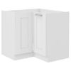 Obrazek Szafka kuchenna LUNA biały mat/biały 89x89 dn 1f bb