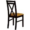 Obrazek Zestaw stół i krzesła Cezar 1+6 st41 140x80+40 +W114 wotan/czarny