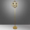 Obrazek Lampa podłogowa Denmark gold 1xE27