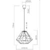 Obrazek Lampa Diamond White 4300 40cm LW1