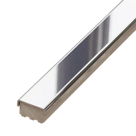 Obrazek Listwa metalowa INOX polerowana 2/60